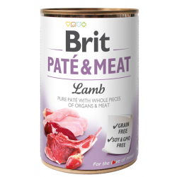 Brit pate & meat - lamb 400gr