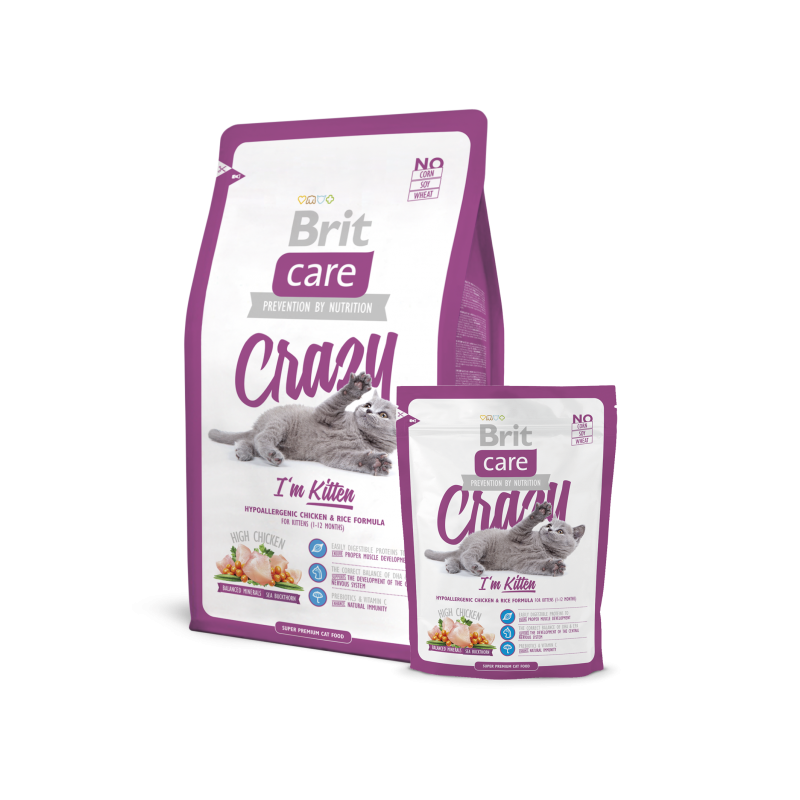 Brit Care Cat Crazy I'm Kitten