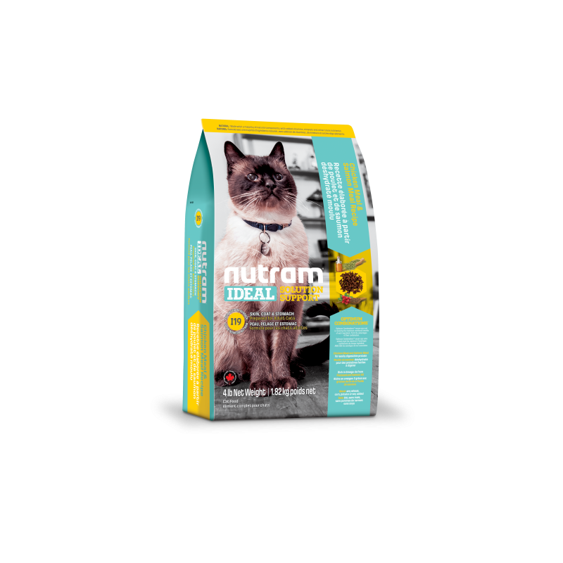 Nutram Chat I19 Peau Pelage Et Estomac