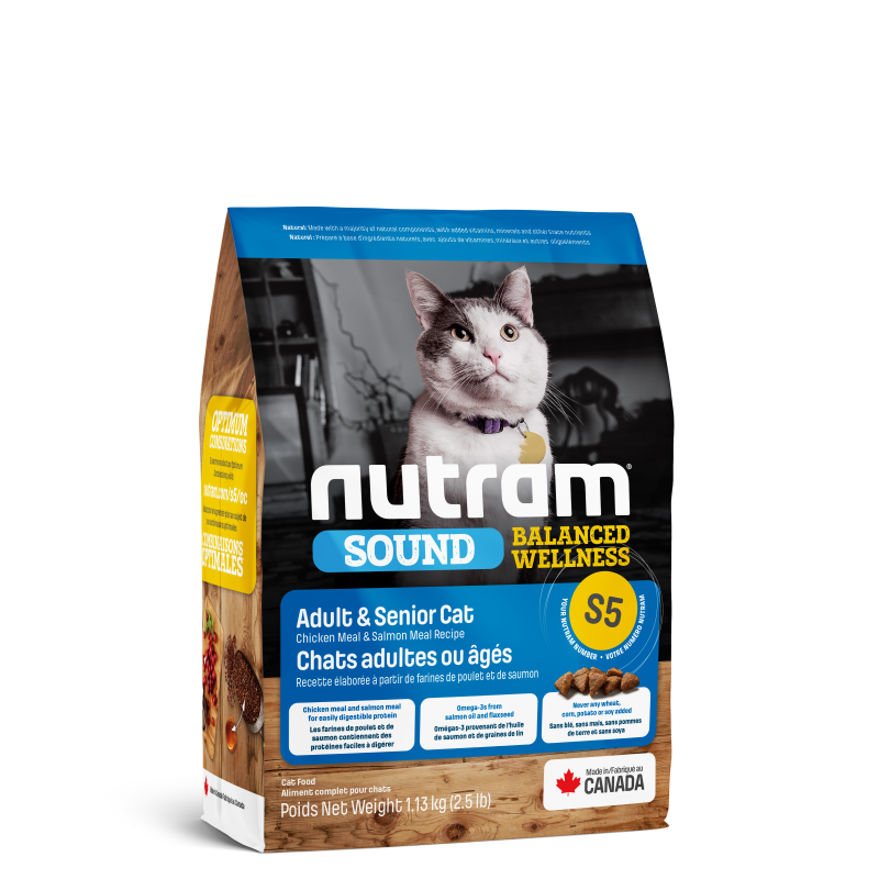 Nutram S5 Adult Cat Food
